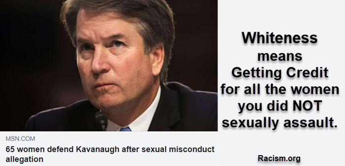 Kavanauhandwhiteness